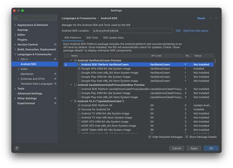 Sdk download - Alternatively, you can download the latest stable version directly. In Android Studio, the latest version available in the SDK Manager dialog depends on which update channel you've selected. ... Note: The Android SDK Command-Line Tools package replaces the deprecated SDK Tools package. For information about the deprecated SDK Tools …